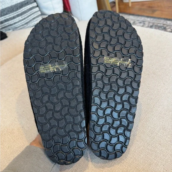 Cushionaire Hana Cork Footbed Clog Wools, Black, Sz 8.5, NWB - Picture 8 of 10
